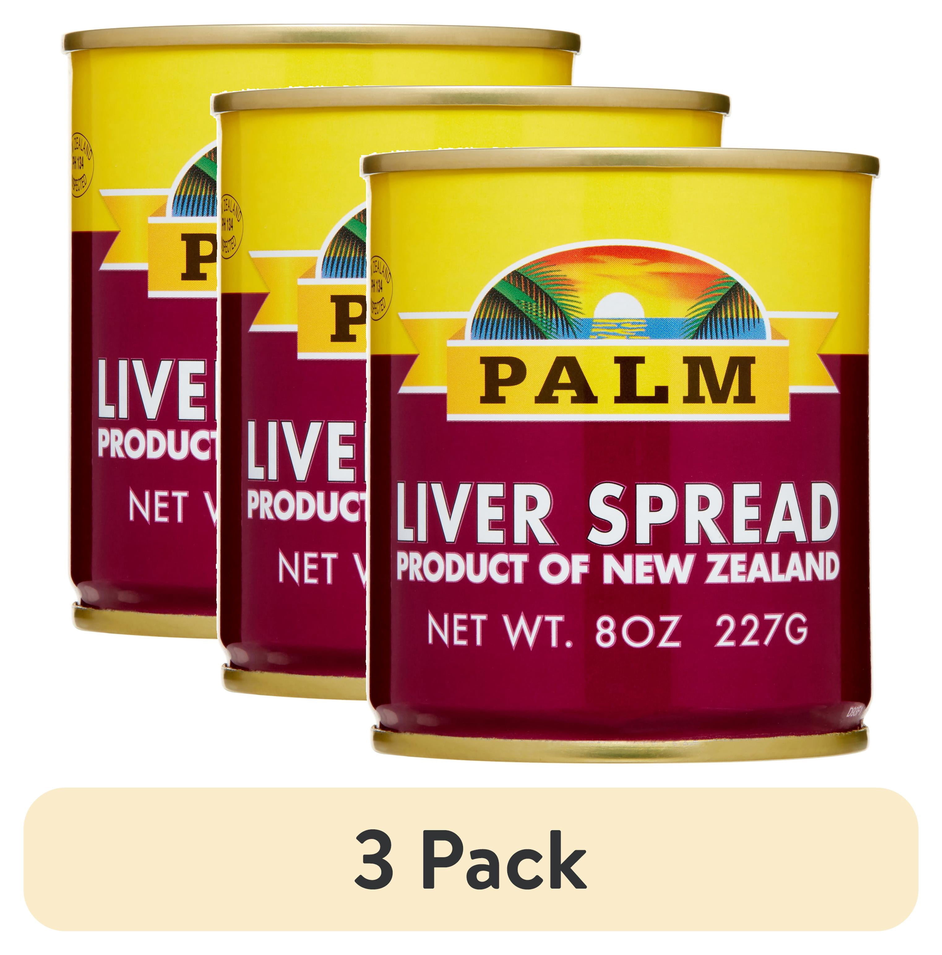 (3 pack) Palm Liver Spread, 8 Ounce