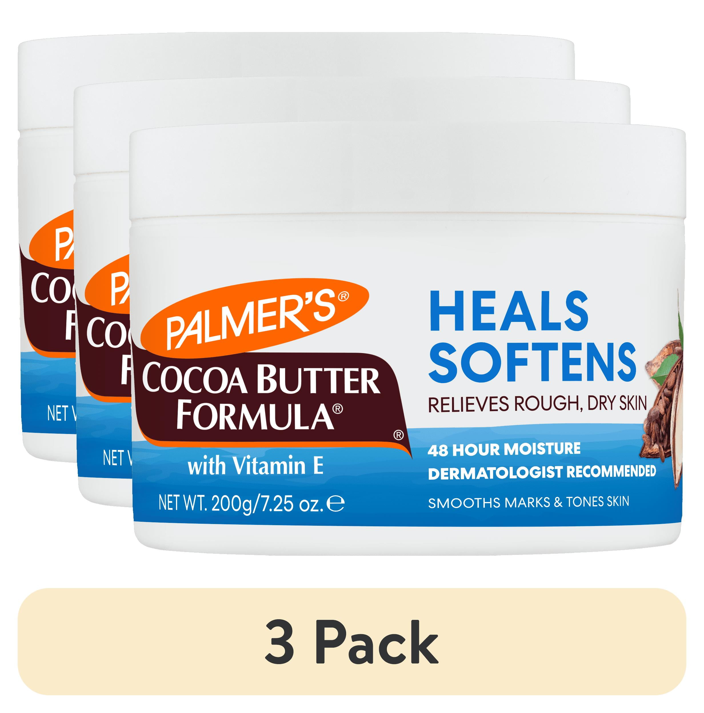 (3 pack) Palmer's Cocoa Butter Formula Solid Lotion with Vitamin E, Moisturizes & Soothes Dry Skin, 7.25 oz.