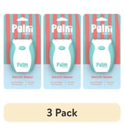 (3 pack) PalmPerfect Electric Shaver for Women, Triple Blade Razor, Wet/Dry