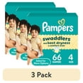 thumbnail image 1 of (3 pack) Pampers Swaddlers Diapers, Size S4, 66 Count (Select for More Options), 1 of 17
