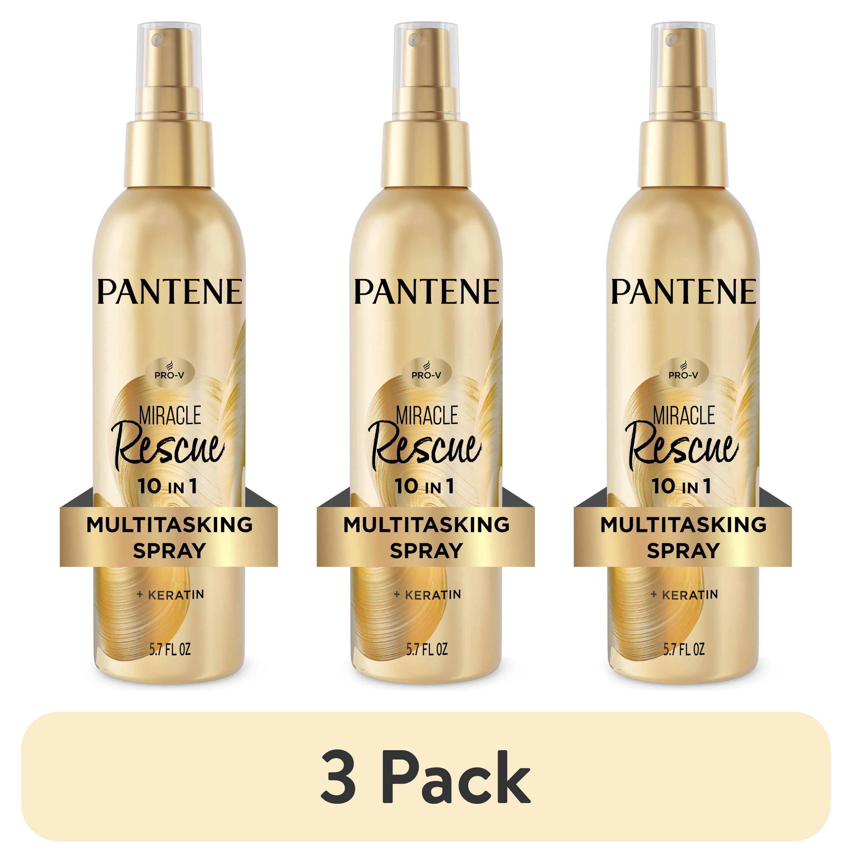 (3 pack) Pantene Leave in Conditioner Miracle Rescue 10 in 1 ...