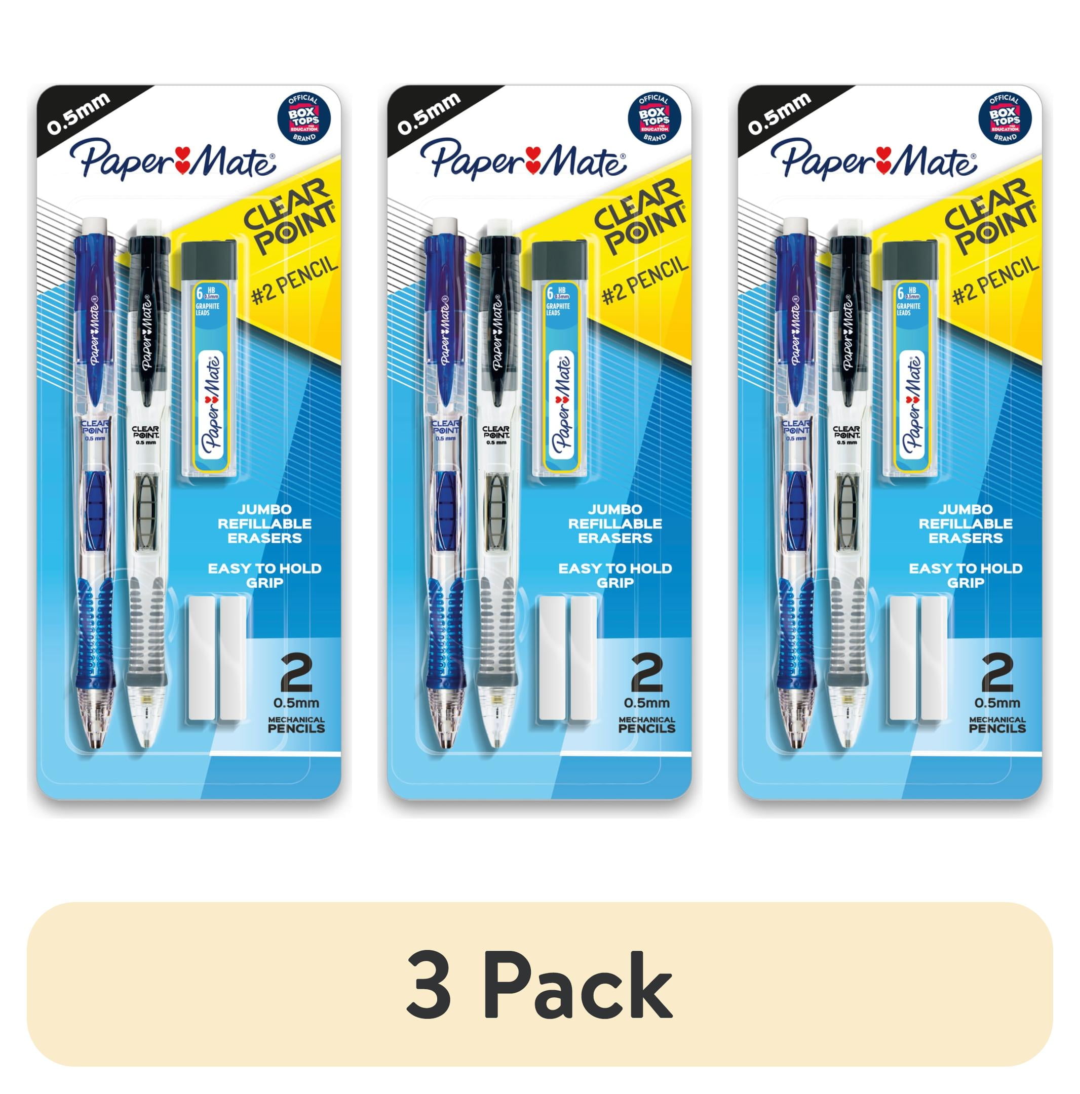 pack) Paper Mate Clearpoint Mechanical Pencils Starter Set, HB