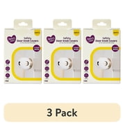 (3 pack) Parent's Choice Child Safety Door Knob Covers, White, 3 Pack