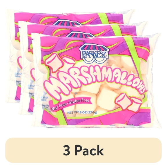 (3 pack) Paskesz Marshmallows, 8oz