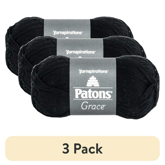 (3 pack) Patons Grace Yarn-Night