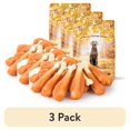 thumbnail image 1 of (3 pack) Pawmate Chicken ＆ Calcium Bone, Rawhide Free Teeth Cleanning Treats for All Dogs, 18-19 pcs, 1 of 12