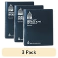 thumbnail image 1 of (3 pack) Dome Payroll Record, Single Entry System, Blue Vinyl Cover, 8 3/4 x11 1/4 Pages, 1 of 3