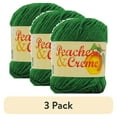 thumbnail image 1 of (3 pack) Peaches & Creme Cotton Yarn, Forest Green, 2.5 Oz. 3 Ply, 1 of 7