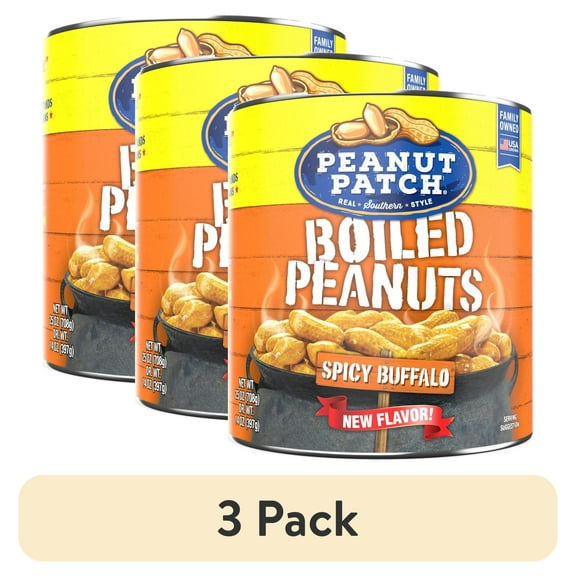 (3 pack) Peanut Patch Spicy Buffalo Peanuts