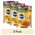 thumbnail image 1 of (3 pack) Pedigree Choice Cuts In Gravy Adult Soft Wet Dog Food Country Stew Flavor, 13.2 oz Cans, 12 Count, 1 of 12
