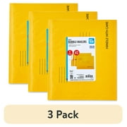 (3 pack) Pen+Gear Self-Sealing #2 Kraft Bubble Mailers, 8.5" x 11", 5 pack