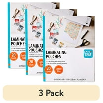 (3 pack) Pen+Gear Thermal Laminating Pouches 20 Count, 9 x 11.5 x 0.1inch, Laminator Type: Thermal