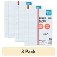 thumbnail image 1 of (3 pack) Pen+Gear Wide Ruled 8" x 10.5" Filler Paper, 500 Sheets, 1 of 7