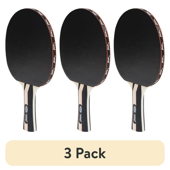 (3 pack) Penn 3.0 Table Tennis Paddle - New Recreational Ping Pong Paddle