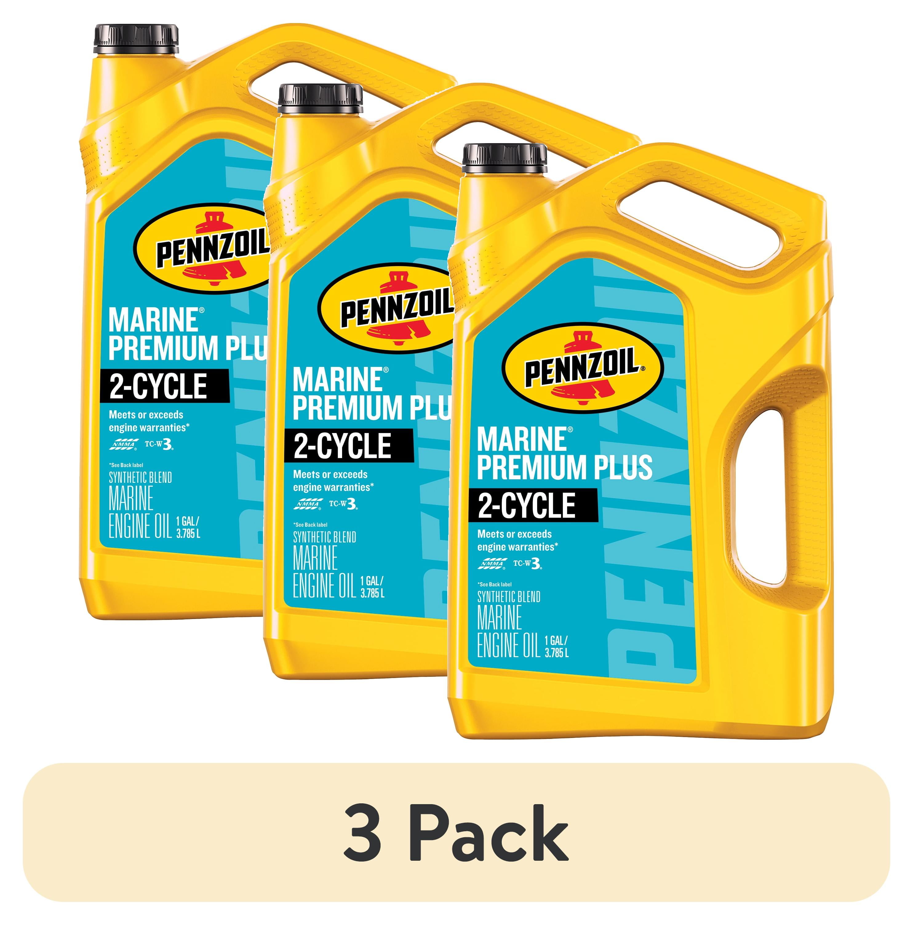 Pennzoil Marine Premium Plus 2-Cycle Synthetic Blend Outboard