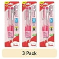thumbnail image 1 of (3 pack) Pentel Twist Erase Pink Click Mechanical Pencils #2 Lead - 0.7 mm Lead Diameter - Refillable - Pink Barrel - 2 / Pack, 1 of 6