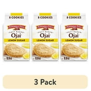 (3 pack) Pepperidge Farm Soft Baked Ojai Lemon Sugar Cookies, 8.6 oz Bag (8 Cookies)