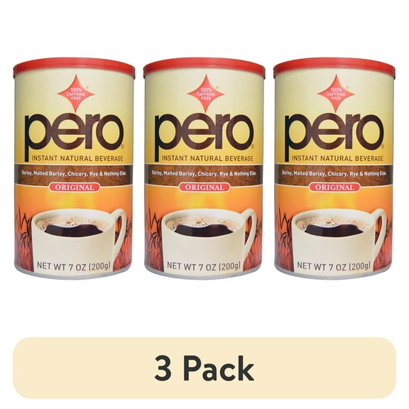 (3 pack) Pero Instant Original Natural Beverage 7 oz