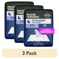 thumbnail image 1 of (3 pack) Pet Life Unlimited Dog Pads, Smart Prints, XXL, Overnight, 14ct, 1 of 12