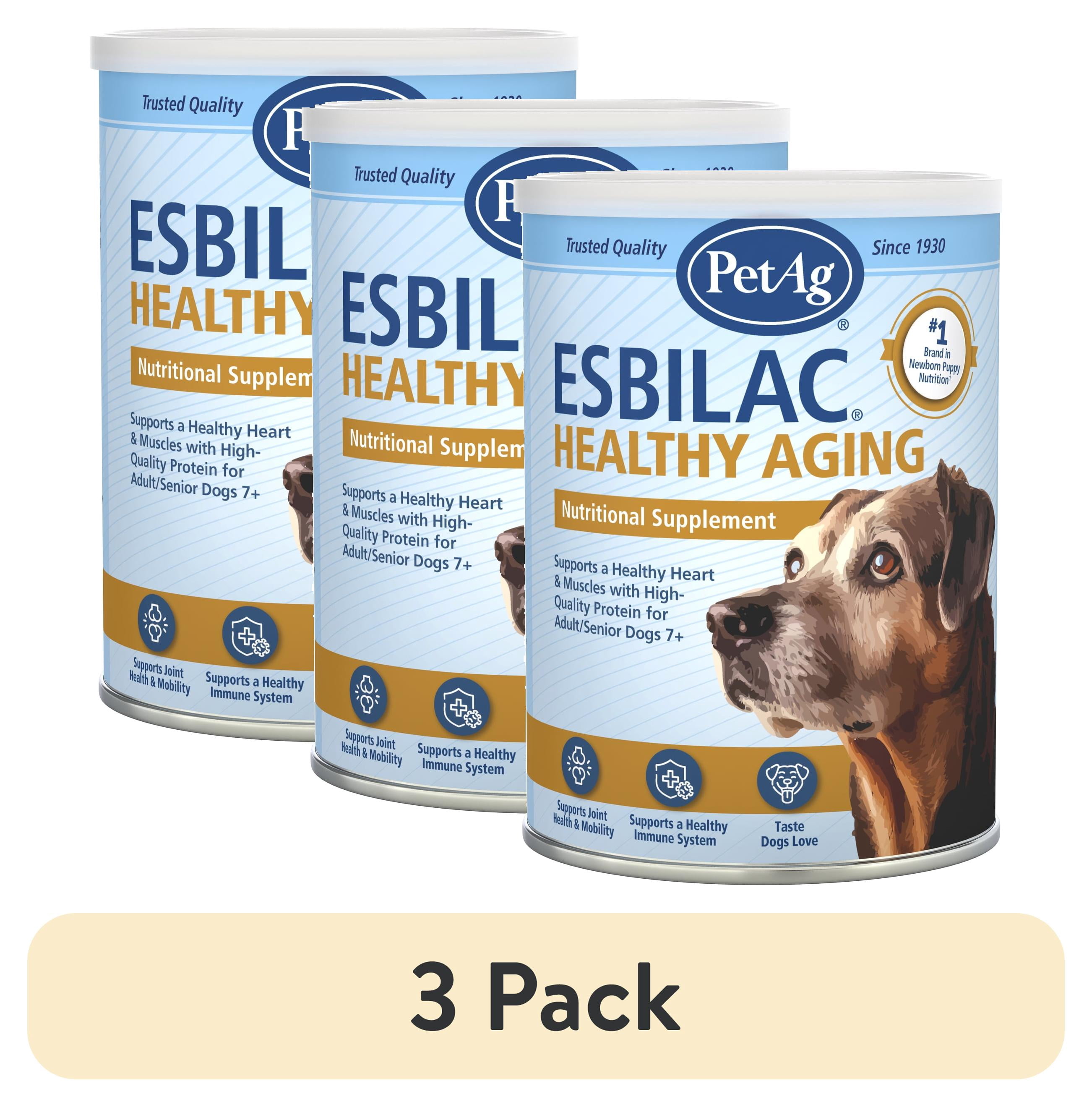 (3 pack) PetAg Esbilac Healthy Aging - 14 oz