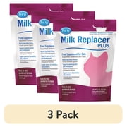 (3 pack) PetAg Milk Replacer Plus Kitten 5 lb. Bag Powder