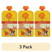 (3 pack) Peter Rabbit Banana Mango Orange Organic Fruit Puree 4 oz Toddler Snack