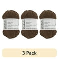 thumbnail image 1 of (3 pack) Petite Purl Yarn by Loops & Threads - Yarn for Knitting - Crochet - Weaving - and Arts & Crafts - Brown - Polyester - 8.75 oz, 1 of 3