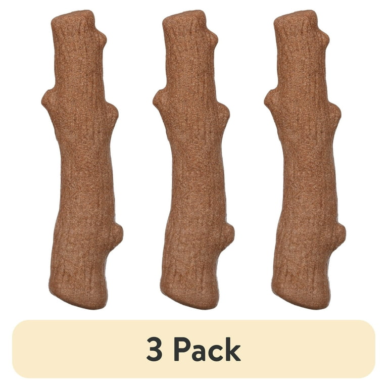 3 pack) Pupstages by Petstages Dogwood Dog Chew Toy – Real-Wood 3 pack) Pupstages by Petstages Dogwood Dog Chew Toy – Real-Wood