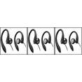 thumbnail image 1 of (3 pack) Philips Black Wired Ear Hook Headphones 1.2M Long Cable SHS3200BK, 1 of 5