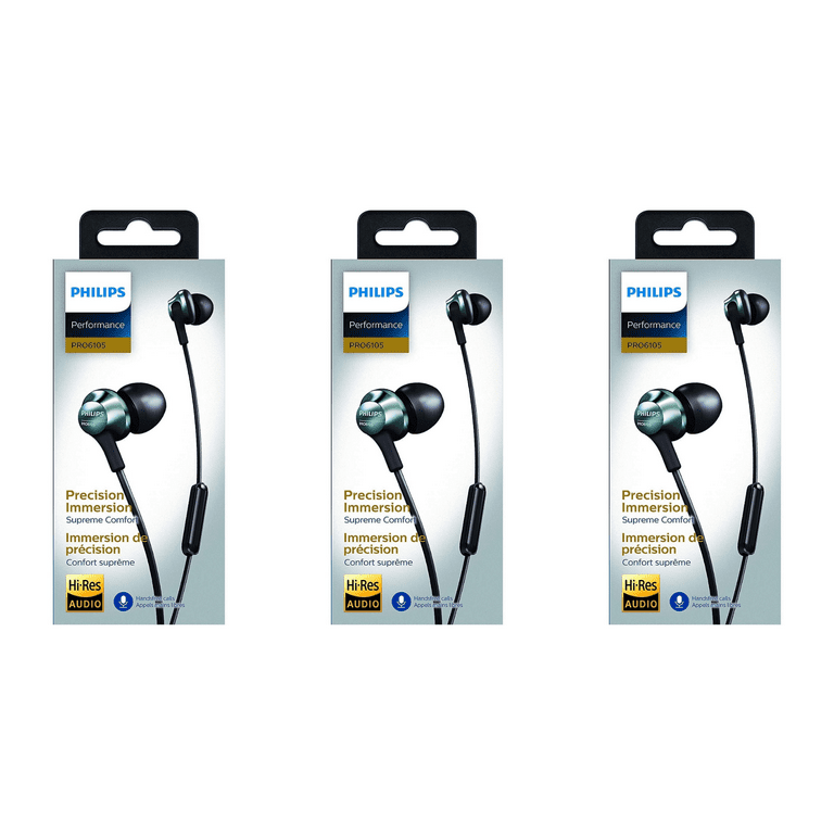 Microphone Philips Hi Res Earphones In Ear Headphones With Mic
