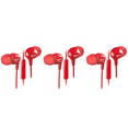 thumbnail image 1 of (3 pack) Philips SHE3590RD Music Colors In-Ear Headphones Earphones SHE3590 RED, 1 of 2