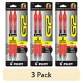 thumbnail image 1 of (3 pack) Pilot G2 Retractable Gel Ink Pens, Fine Point, Red, 2 Count, 1 of 10