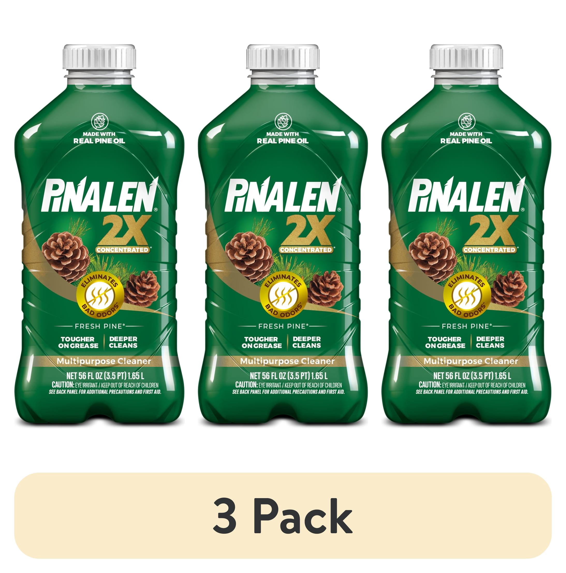 (3 pack) Pinalen 2X Multipurpose Cleaner - Fresh Pine Scent (56 fl oz)
