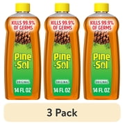 3 pack Pine-Sol Multi-Surface Floor Cleaner, Original, 14 Fluid Ounces