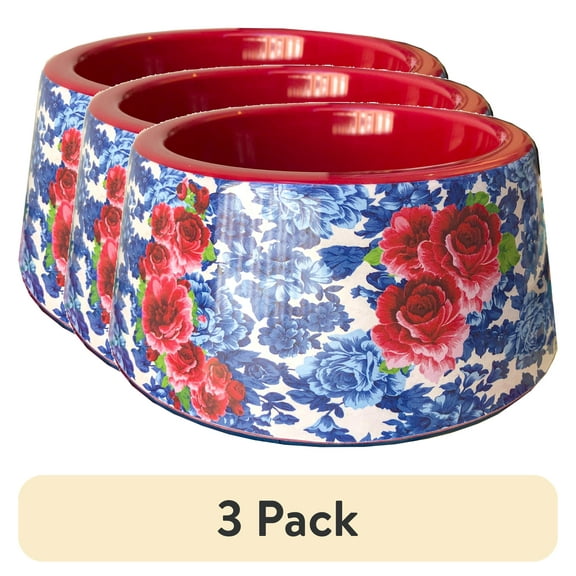 (3 pack) Pioneer Woman Mm Bowl Sm Heritage Floral