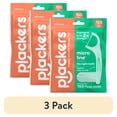 thumbnail interactive-video image 1 of (450 pack) Plackers Micro Line Dental Tuffloss Fold-Out FlipPicks, Fresh Mint, 150 Count, 1 of 12