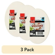 (3 pack) Plaid 96292E Unpainted Wood Surface, Oval Plaque, 1 Piece, 5" x 7"