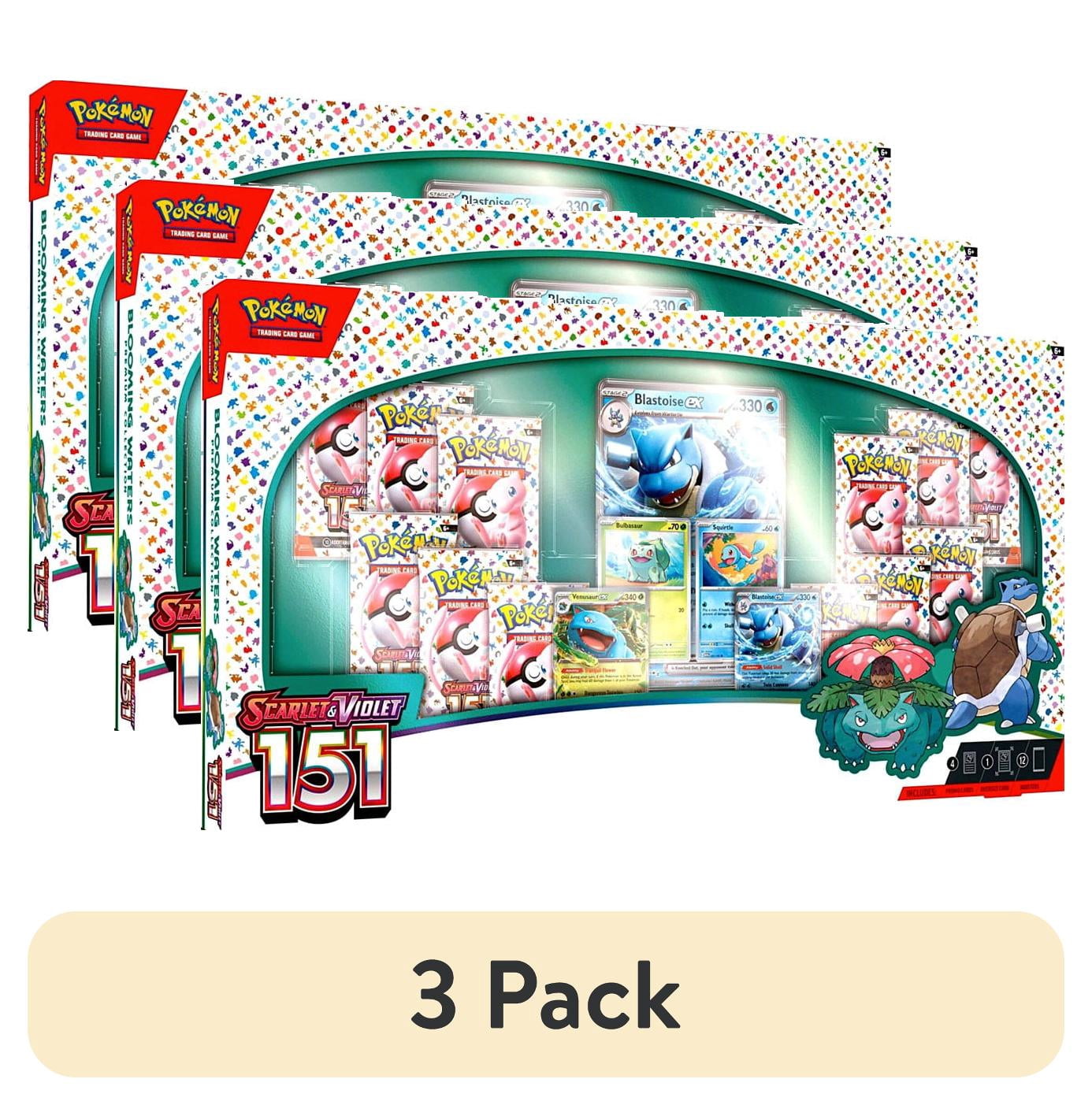 pokemon cards blooming waters Premium Collection PokeBottoms Adventures TCG 12 Booster packs of the English Scarlet Where to get the Pokemon
