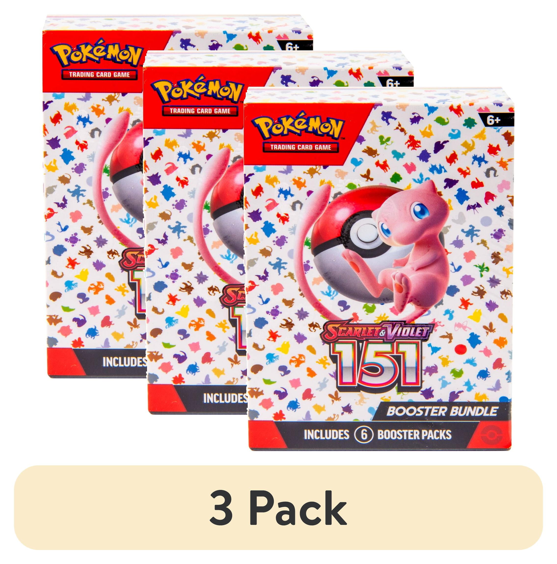 3 pack) Pokémon Trading Card Games Scarlet & Violet 3.5 151