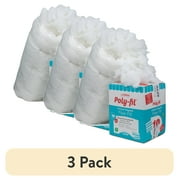 3 pack Poly-Fil Polyester Fiberfill Stuffing, 10lb Box, Bulk, by Fairfield
