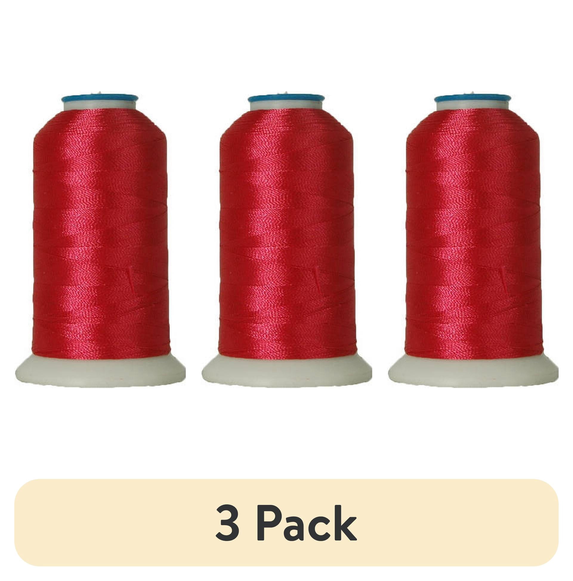(3 pack) Polyester Machine Embroidery Thread by Threadart - No. 145 ...