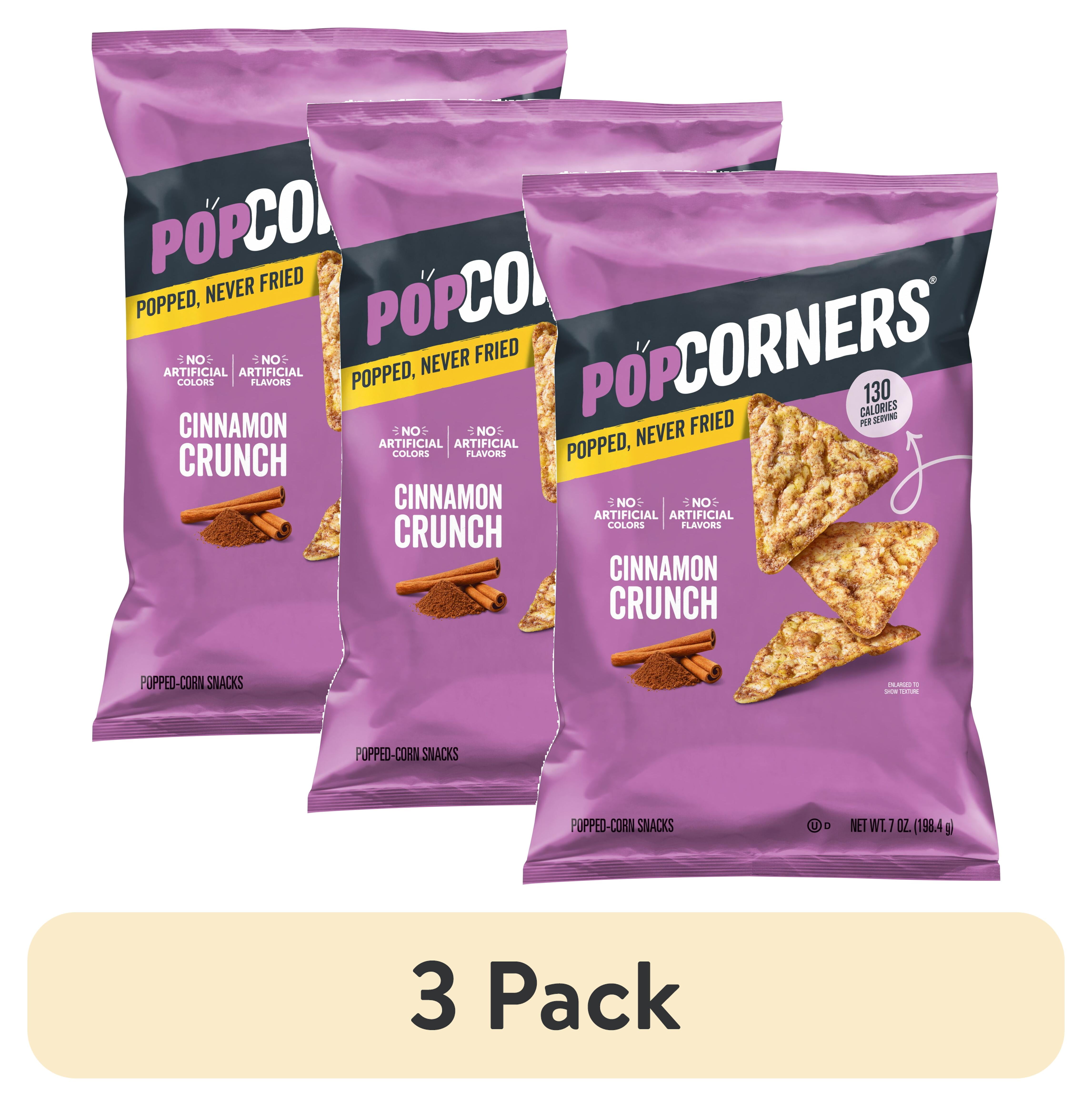 3 pack) PopCorners No Artificial Colors or Flavors Cinnamon Crunch