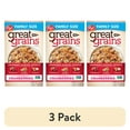 thumbnail image 1 of (3 pack) Post Great Grains Cranberry Almond Crunch Cereal, Heart Healthy, Whole Grain, Crunchy 17oz Box, 1 of 9