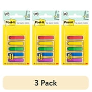3 pack Post-it Arrow Flags, Assorted Primary Colors, .47" Wide, 100 Flags