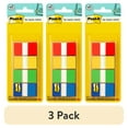 thumbnail image 1 of (3 pack) Post-it Flags, Assorted Primary Colors, 1" Flags, 160 total Flags, 1 of 11