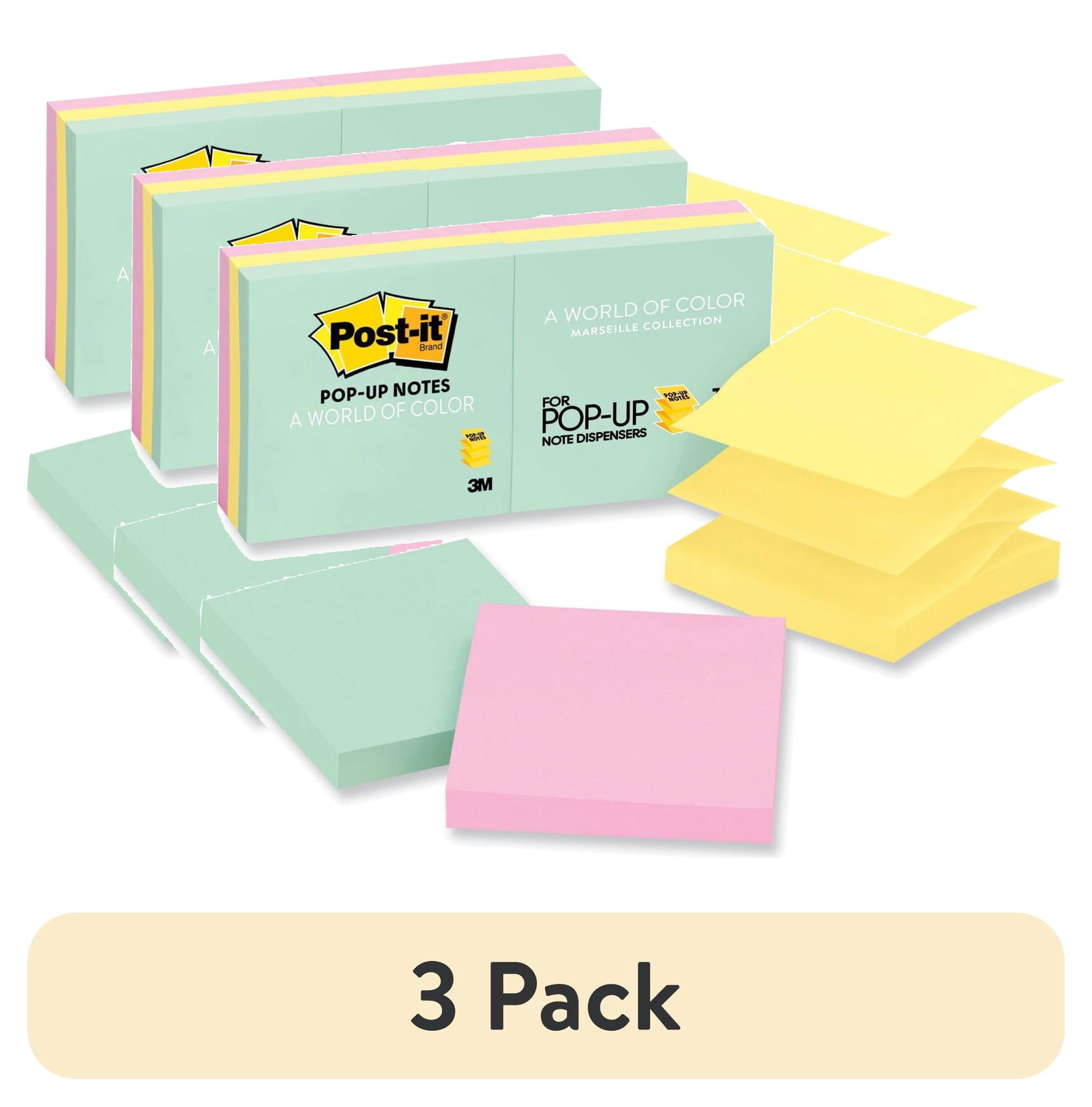 Post Notes Refil (3 pack) Post-it Original Pop-up Refill, 3