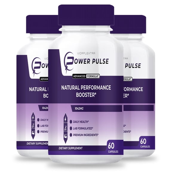 (3  pack) Power Pulse Capsules - Power Pulse Male Capsules