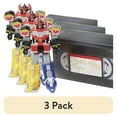 thumbnail image 1 of (3 pack) Power Rangers Mighty Morphin Dino Megazord Retro Style Zord Action Figure, 1 of 9