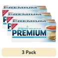 thumbnail image 1 of (3 pack) Premium Original Saltine Crackers, Lunch Snacks, 16 oz, 1 of 20
