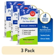 3 pack Prevagen Regular Strength Capsules, 60 Ct